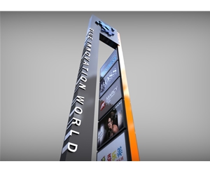 商業體精神堡壘立柱